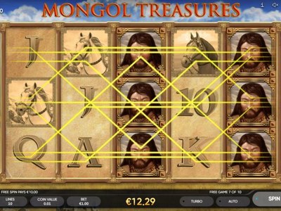 Mongol Treasures — Степи Чингисхана, конница — юрты, золотые сокровища хана и кочевые фриспины